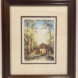 Vgt Framed Artwork "Down South Suite" signed by Sherry Masters Estampes 122/500